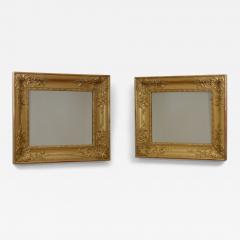 Pair of 19th Century Wall Mirrors H58cm - 3123898