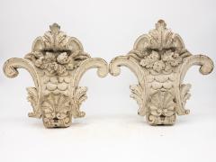 Pair of 19th c French Woodwork Corbels - 3247566