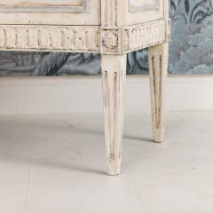 Pair of 19th c Italian Neoclassical Style Painted Bedside Commodes - 4488833