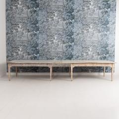 Pair of 19th c Italian Tables from a Convent in Original Paint - 4565949