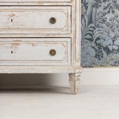Pair of 19th c Swedish Gustavian Painted Bedside Commodes - 4538953