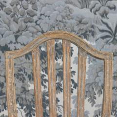 Pair of 19th c Swedish Gustavian Period Shield Back Chairs in Original Paint - 4146928