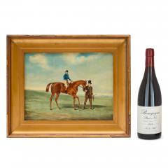 Pair of 19th century British equestrian oil paintings - 4175815