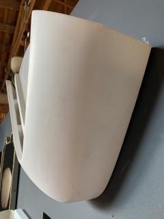 Pair of 2 Italian Opaline Sconces 1980 - 2419041