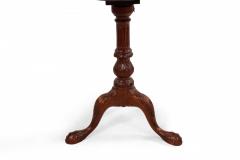 Pair of 2 Mahogany Flip Top Side Tables with Gallery - 1437476