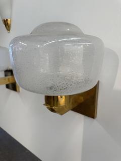Pair of 2 Mid Century Italian Wall Sconces 1970s - 3456394