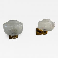 Pair of 2 Mid Century Italian Wall Sconces 1970s - 3457938
