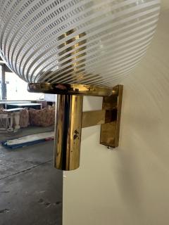 Pair of 2 Mid Century Italian Wall Sconces 1970s - 3456414