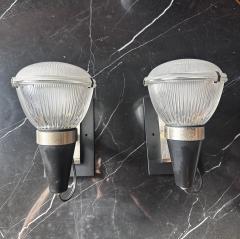 Pair of 2 Vintage Italian Wall Sconces 1970s - 3372866