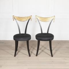 Pair of 20th Century Dorothy Draper Grosfeld House Side Chairs - 4477706