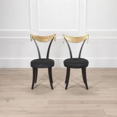 Pair of 20th Century Dorothy Draper Grosfeld House Side Chairs - 4477708