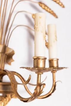 Pair of 20th Century French Bronze Sconces - 3965299