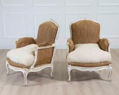 Pair of 20th Century French Chairs Ready to Upholster - 4663384