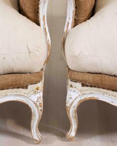 Pair of 20th Century French Chairs Ready to Upholster - 4663420