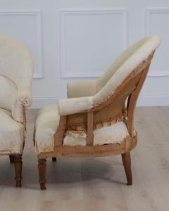 Pair of 20th Century French Chairs Ready to Upholster - 4663430