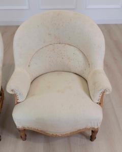 Pair of 20th Century French Chairs Ready to Upholster - 4663431
