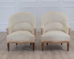 Pair of 20th Century French Chairs Ready to Upholster - 4663477