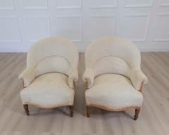Pair of 20th Century French Chairs Ready to Upholster - 4663478