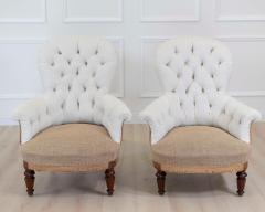 Pair of 20th Century French Chairs Ready to Upholster - 4663429