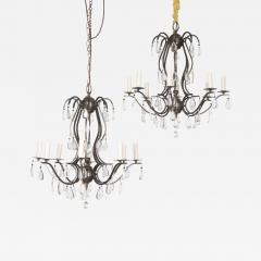 Pair of 20th Century French Chandeliers - 3643652