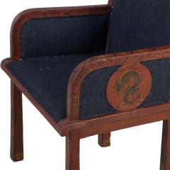 Pair of 20th Century French Chinoiserie Chairs - 4038043