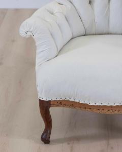 Pair of 20th Century French High Back Chairs Ready to Upholster - 4663395