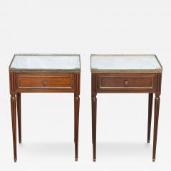 Pair of 20th Century French Louis XVI Style Bedside Tables - 3966363