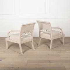 Pair of 20th Century Gustavian Style Armchairs - 3622740