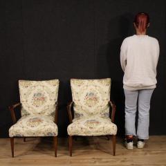 Pair of 20th Century Italian Armchairs - 4194306