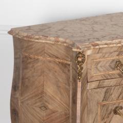 Pair of 20th Century Italian Bleached Marquetry Bedside Commodes - 4235425