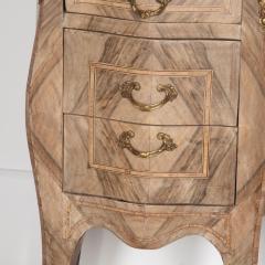 Pair of 20th Century Italian Bleached Marquetry Bedside Commodes - 4235428