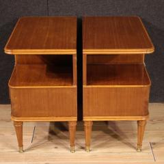 Pair of 20th Century Italian Design Nightstands - 3966697