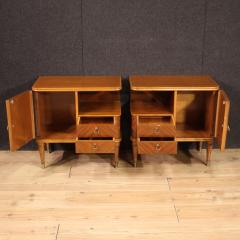 Pair of 20th Century Italian Design Nightstands - 3966701