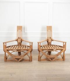 Pair of 20th Century Memphis Movement Armchairs by Kostea Covamaad - 4156213