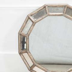 Pair of 20th Century Silvered Wood and Gesso Mirrors - 4092408