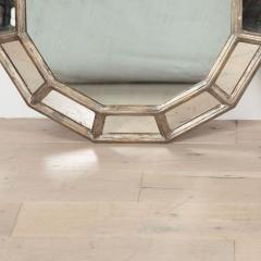 Pair of 20th Century Silvered Wood and Gesso Mirrors - 4092409