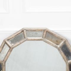 Pair of 20th Century Silvered Wood and Gesso Mirrors - 4092410