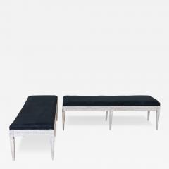Pair of 20th Century Swedish Benches - 3968296