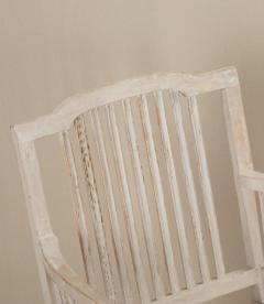 Pair of 20th Century Swedish Slat Back Armchairs - 4267836