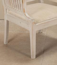 Pair of 20th Century Swedish Slat Back Armchairs - 4267838