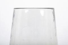 Pair of 20th Century Tapered Baluster Form Mottled Glass Vases - 3246408