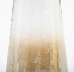 Pair of 20th Century Tapered Baluster Form Mottled Glass Vases - 3246409