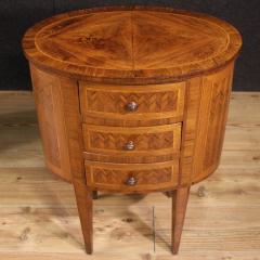 Pair of 20th century Italian inlaid bedside tables - 4332794