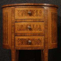 Pair of 20th century Italian inlaid bedside tables - 4332796