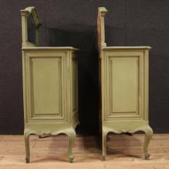 Pair of 20th century Italian sideboards with mirror - 4140685