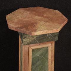 Pair of 20th century lacquered Italian columns - 4341789