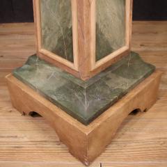 Pair of 20th century lacquered Italian columns - 4341796