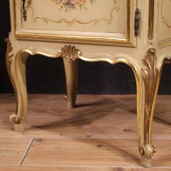 Pair of 20th century lacquered wooden bedside tables - 4004160