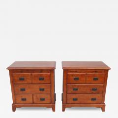 Pair of 3 Drawer Nightstand in Michaels Cherry - 4160479