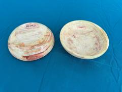 Pair of 4 diameter Onyx Bowls - 4523743